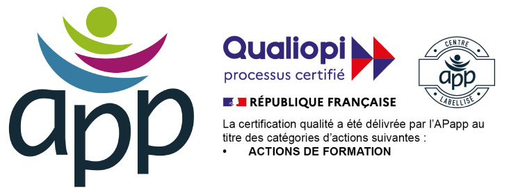 L'Atelier de pédagogie personnalisée est certifié Qualiopi par la République française.